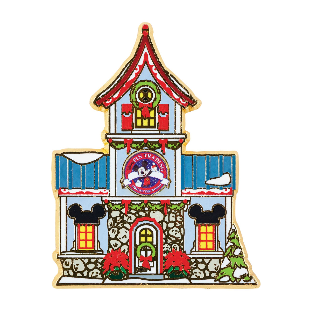 Mickey's Pin Traders, w/ Pin 4044837 – Department 56 Retirements