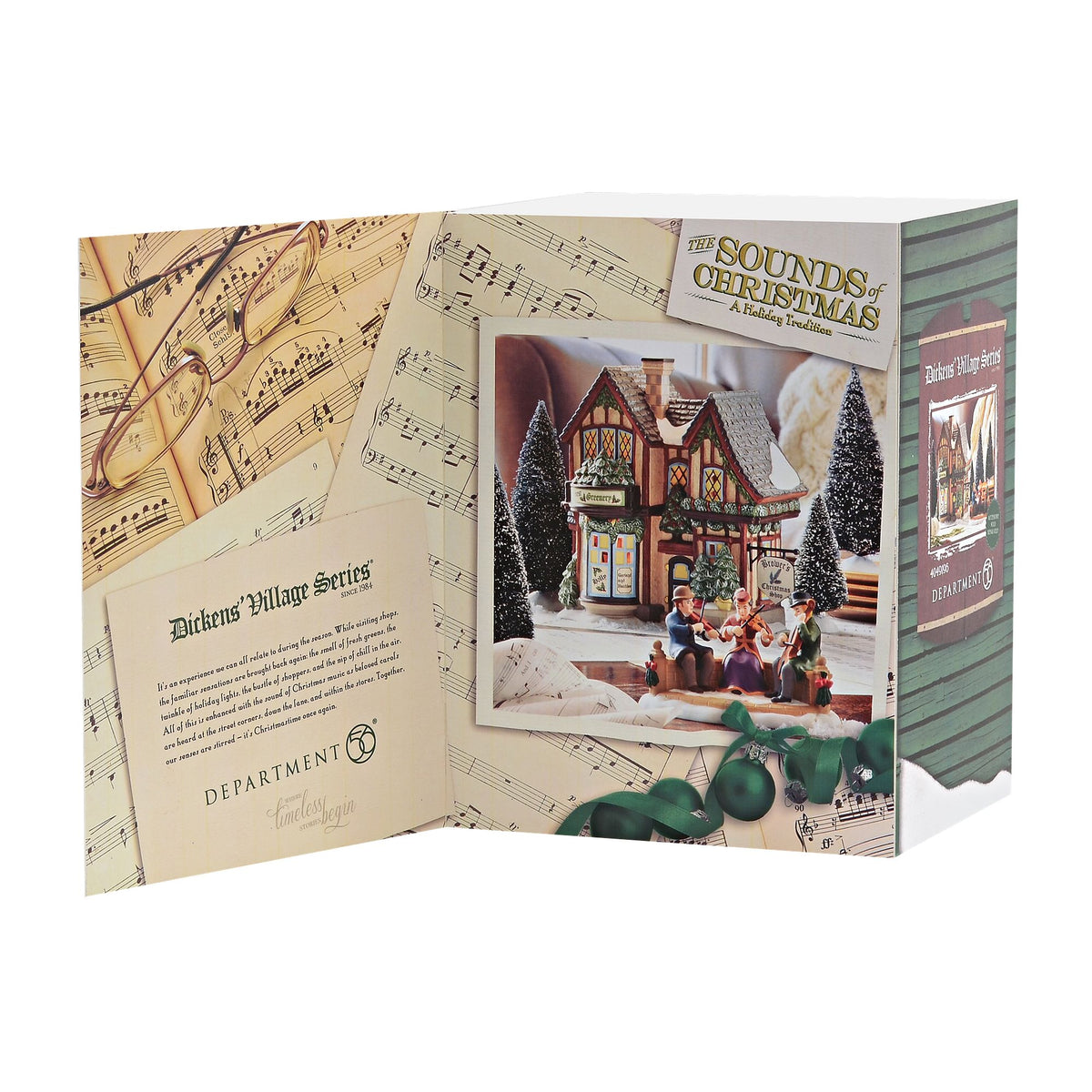 Dickens Village,Sounds of Xmas 4049196 – Department 56 Retirements