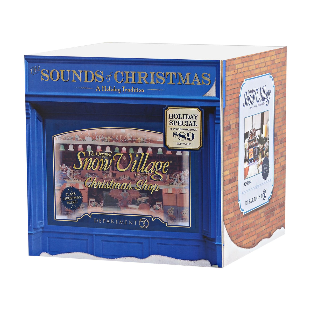 Snow Village, Sounds Of Xmas 4049208 – Department 56 Retirements