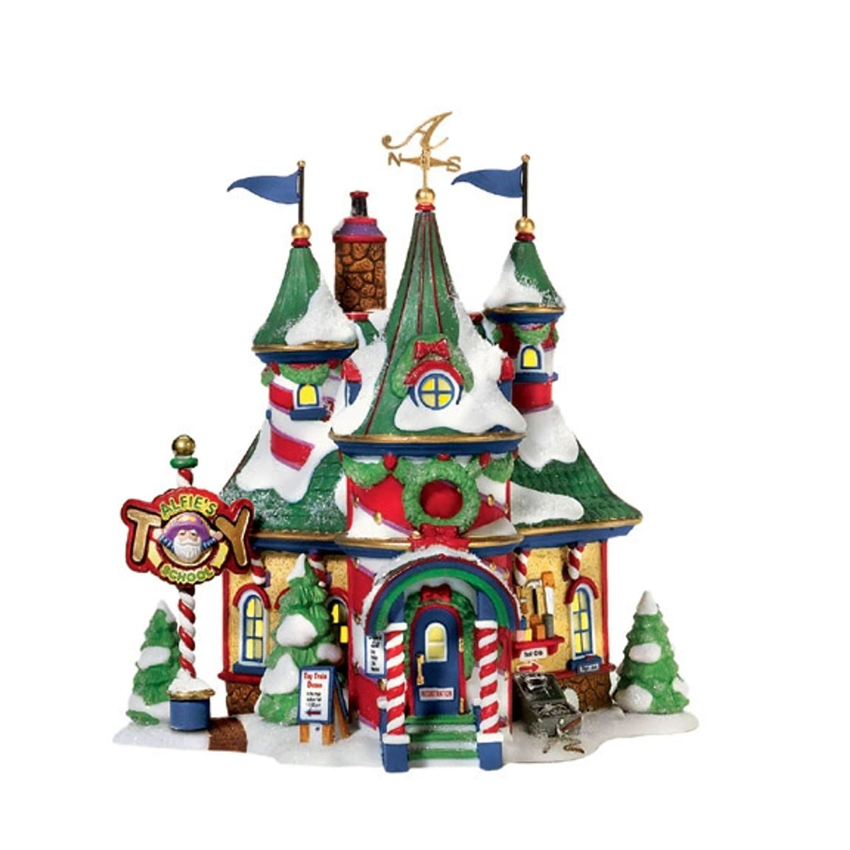 Alfie's Toy School For Elves - 56.56781 – Department 56 Retirements
