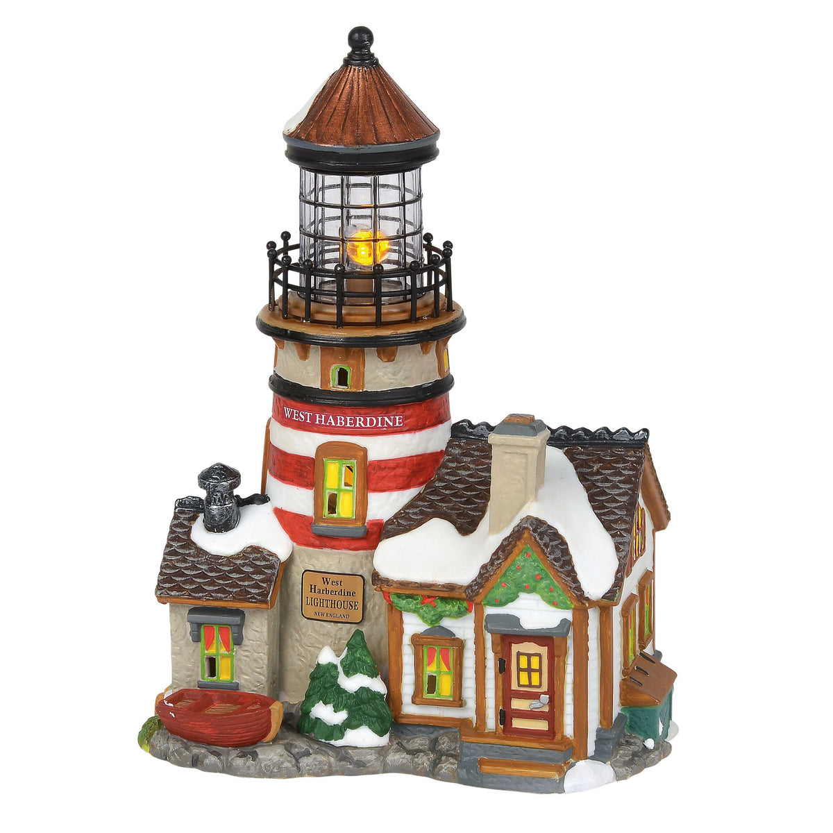 West Haberdine Lighthouse 6000608 – Department 56 Retirements
