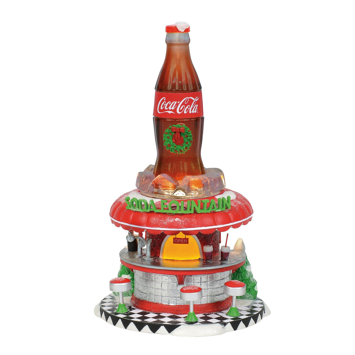Coca-Cola Soda Fountain 6002293 – Department 56 Retirements