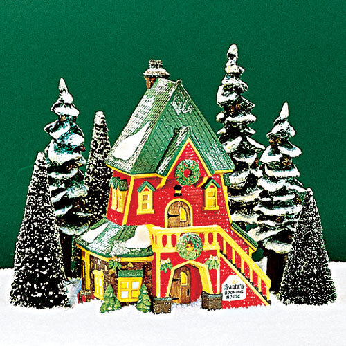 置物 Santa's Roaming House North Pole Series Santa's Rooming House 56.56386 – Department 56 Retirements