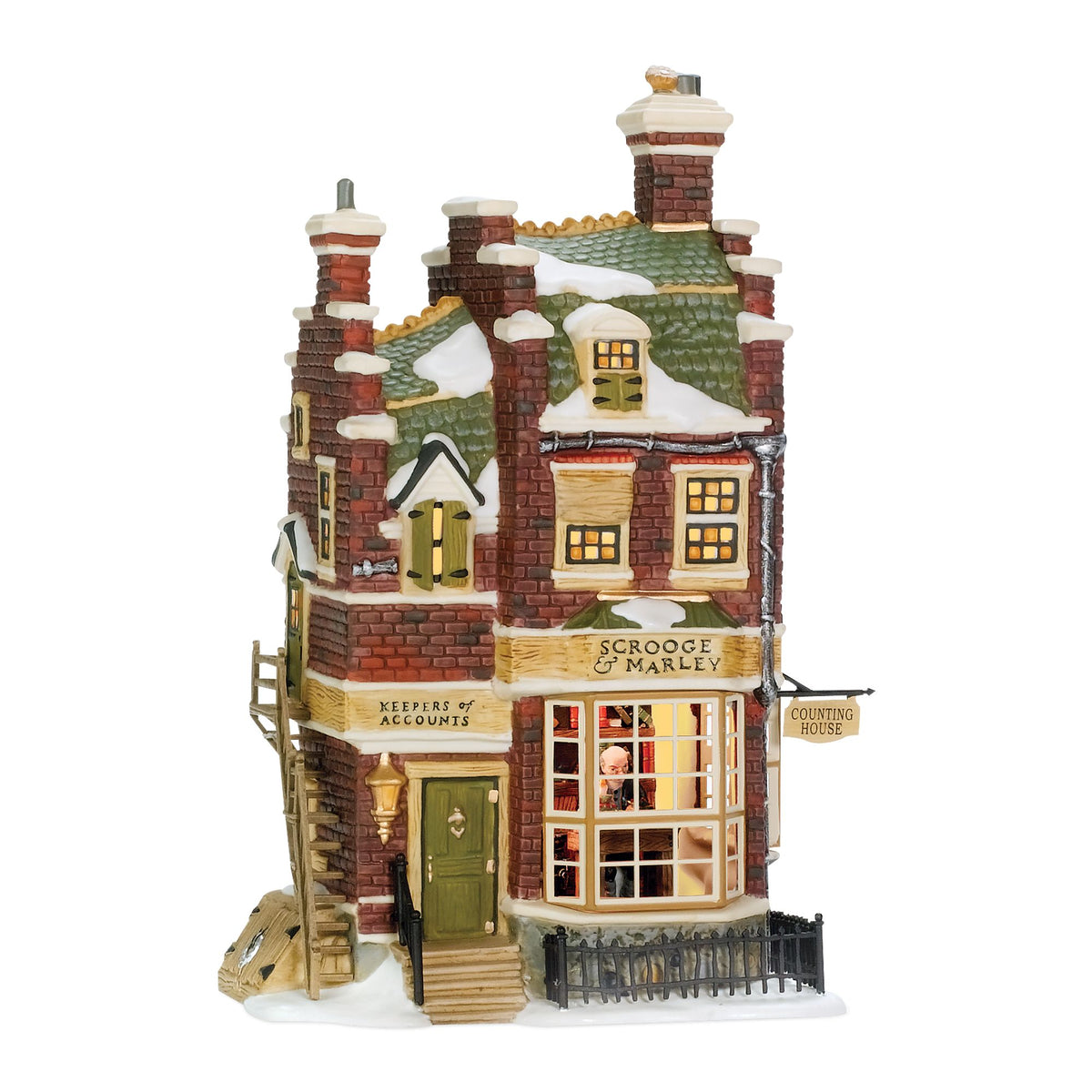 Department 56 Scrooge and hotsell Marley Counting House NEW!!