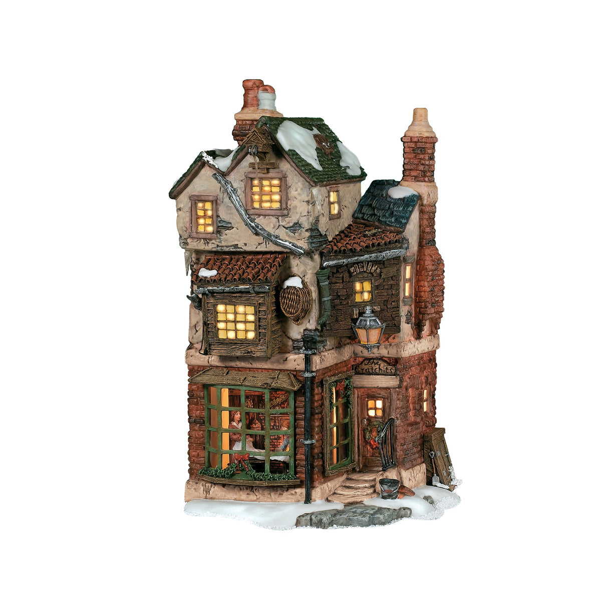 Dept 56 sold Gray Archway X 4(Chardessa)