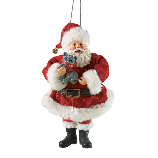 DANGLING LEGS KITTEN ORN