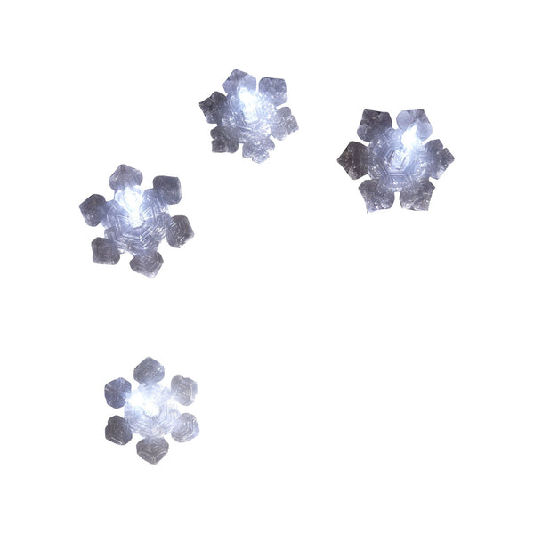 String Of 4 Snowflake Lights
