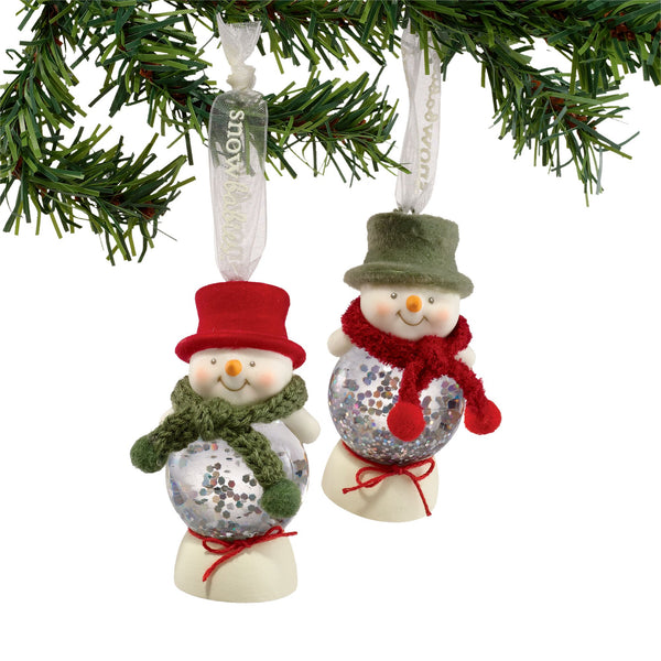 Snowman Waterglobe Orn, 2A