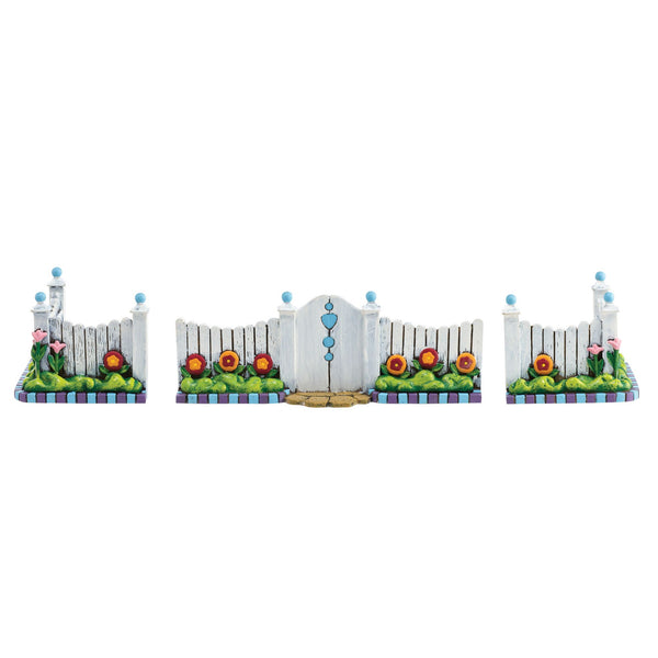 Picket Gate And Fence