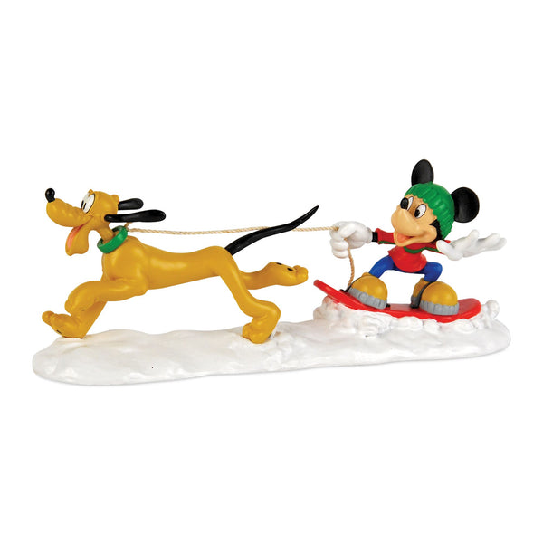 Mickey Catching Some Air