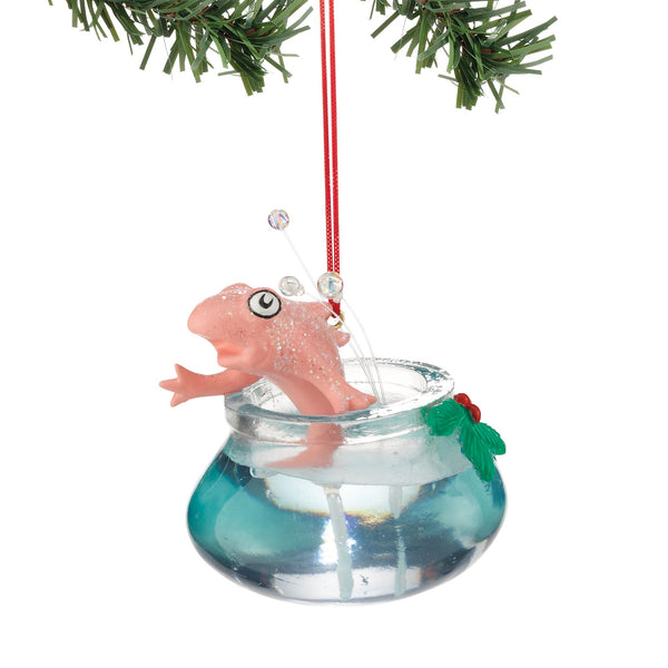 Kids' Fish In Bowl Orn