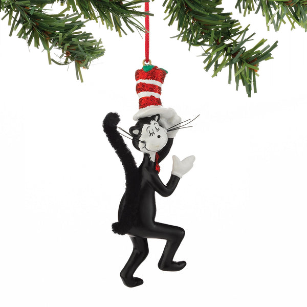 Cat in the Hat Resin Orn
