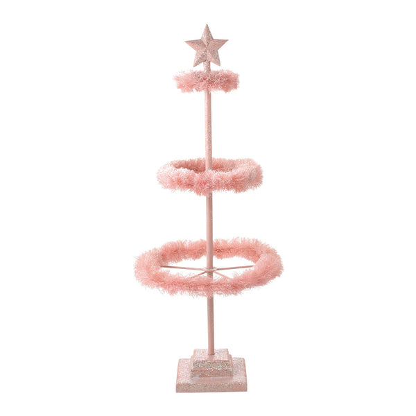 Pink Sisal Ring Tree