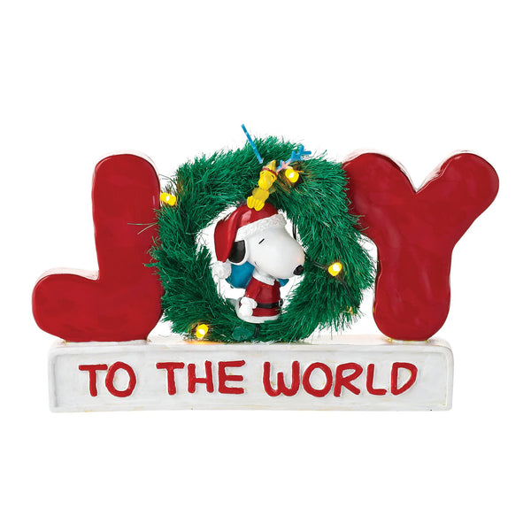 Snoopy Joy Lit Figure
