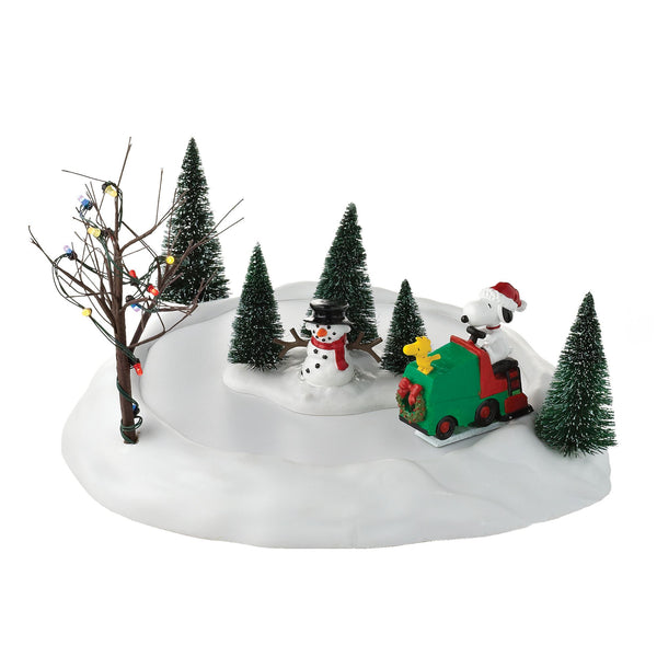 Snoopy Smoothes the Ice