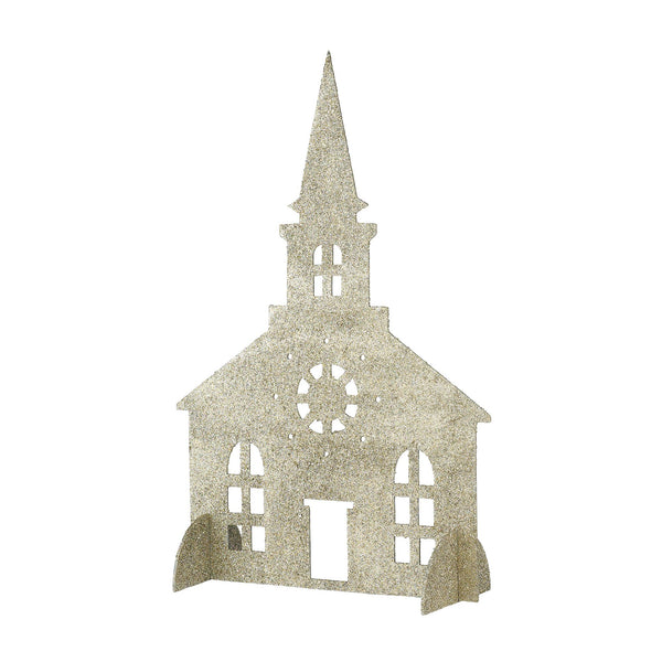 Glittered Church Backdrop