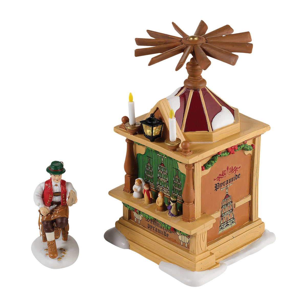 Christmas Market Pyramid Booth 4028695 – Department 56 Retirements