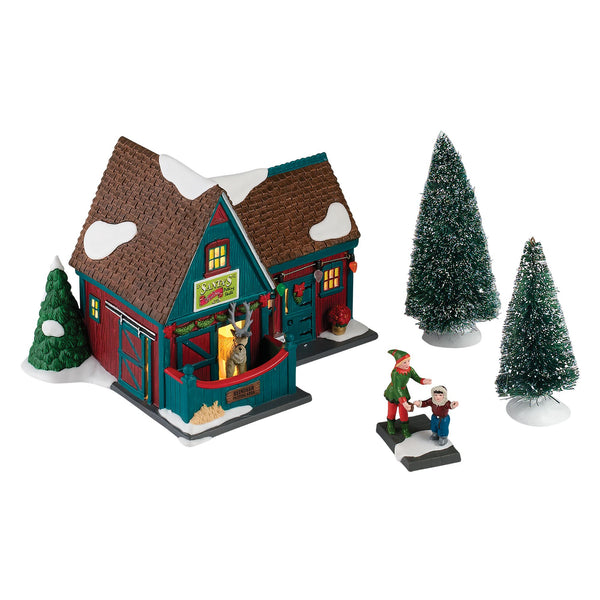 Santas Reindeer Petting Stable