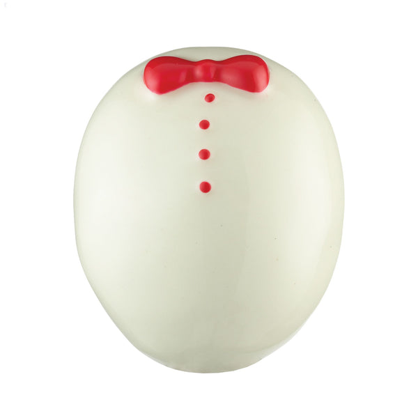 Rudolph And Moon Glass Orn