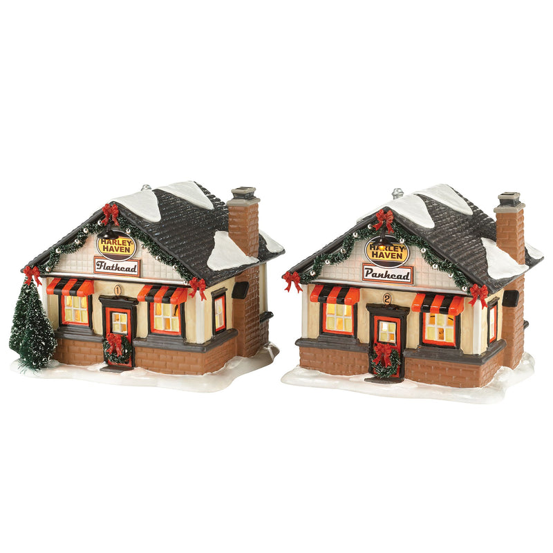 Harley® Roadside Cabins 4030735 – Department 56 Retirements