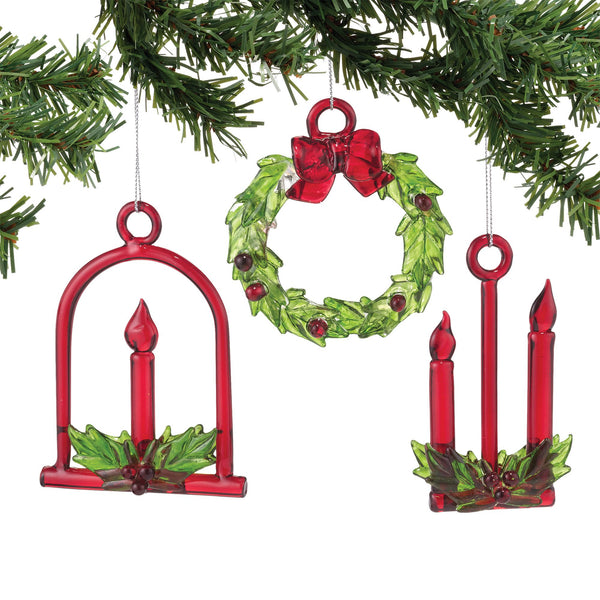 Solid Glass Ornament, 3a