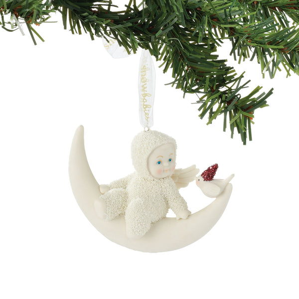 Meet Me On The Moon Ornament