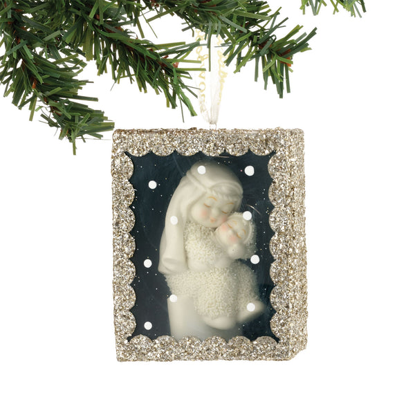 Marys Baby Shadow Box Ornament