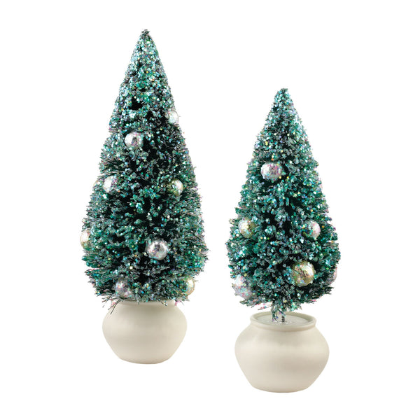 Topiary Tree In Pot, Set of 2