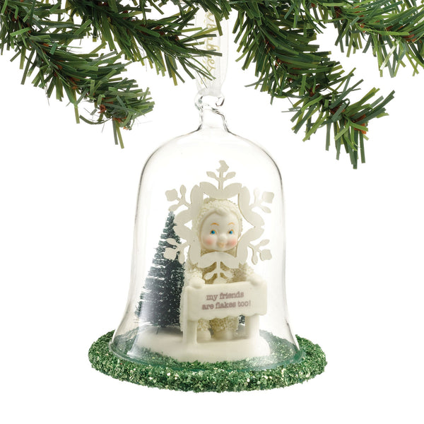 My Friends Are Flakes Ornament