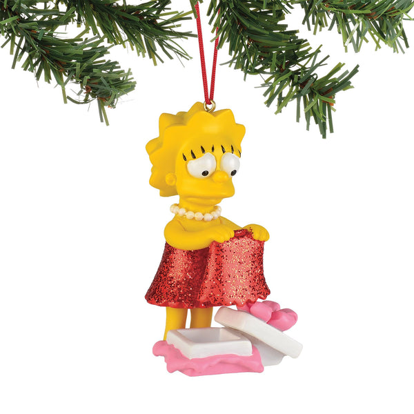 Lisa's New Dress Ornament
