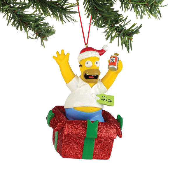 Homer In Gift Ornament