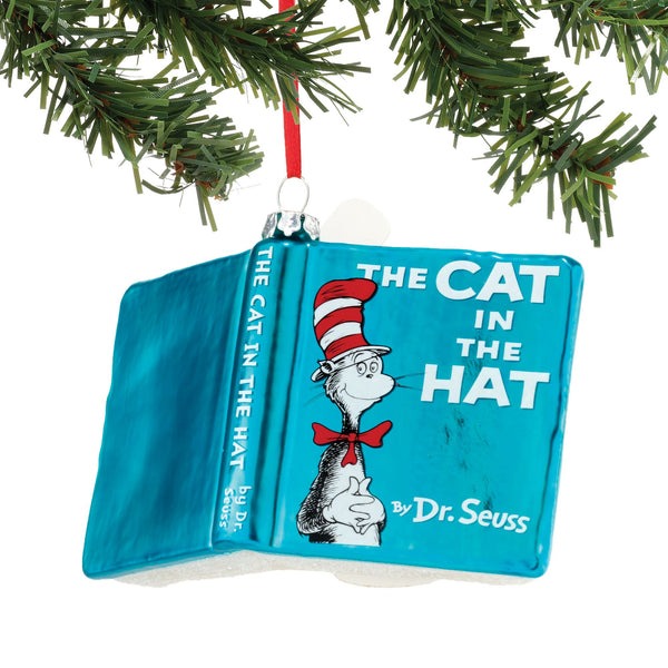 Cat In The Hat Book Orn