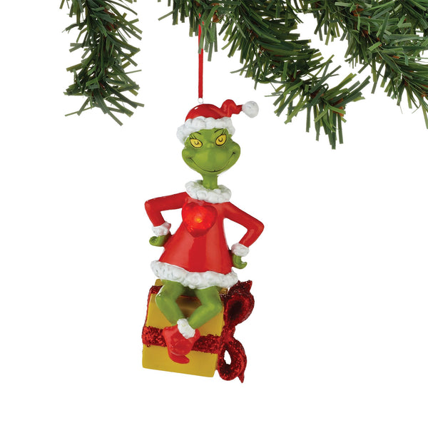 Grinch Lit Ornament