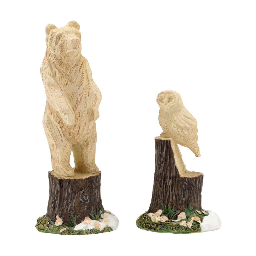 Woodland Carvings