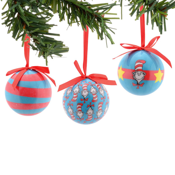 Dr. Seuss Pattern Orns, St/3