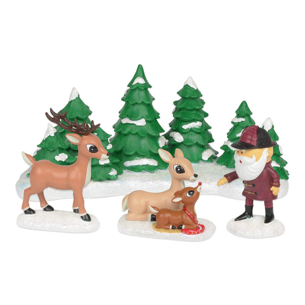 Meeting Santa, Set Of 4