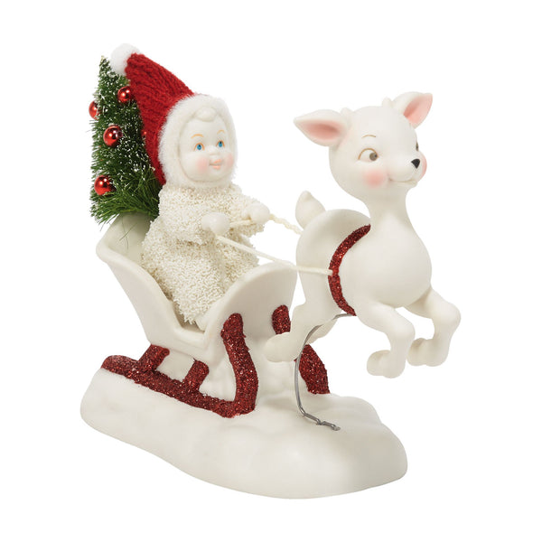 One Deer Open Sleigh