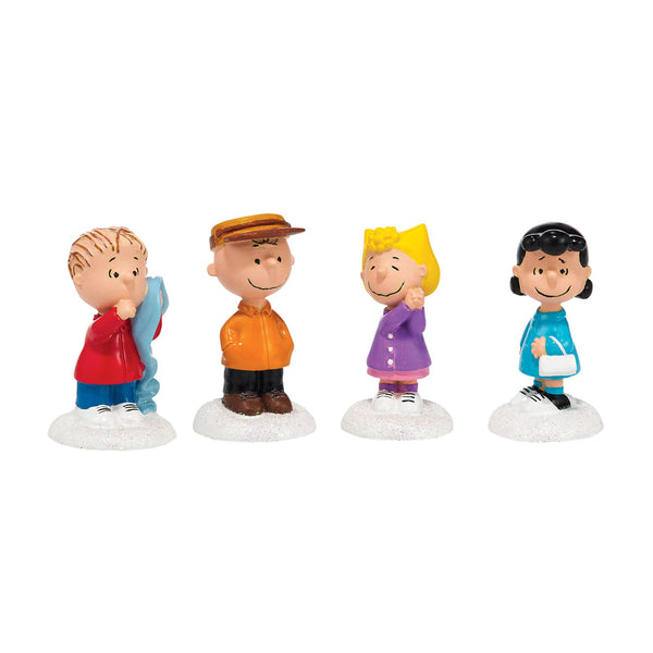 Peanuts Gang, Set of 4