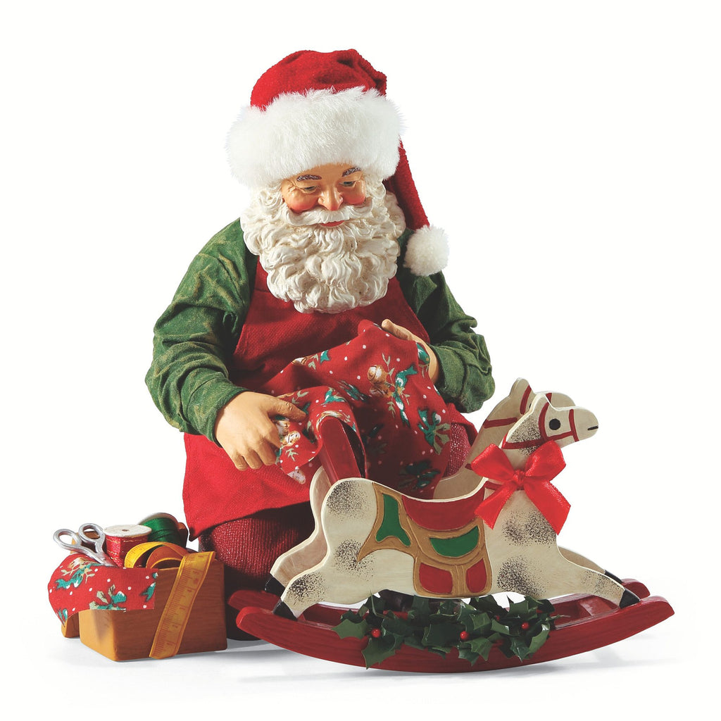 XMSPD SANTA'S ANTIQUE HORSE