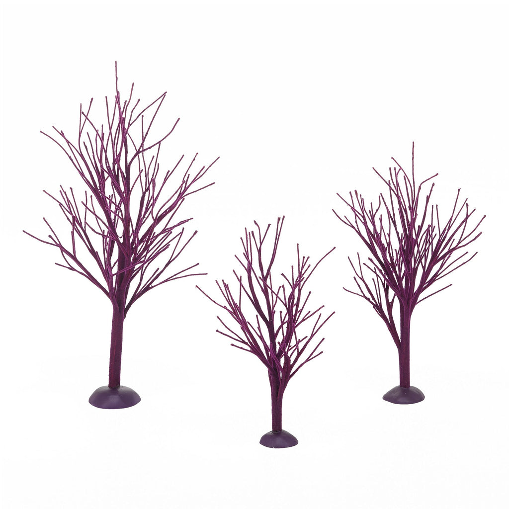 Purple Bare Branch Trees
