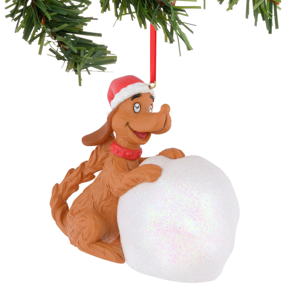 Lit Max Ornament