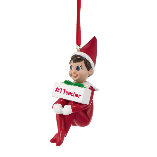 #1 Teacher Ornament