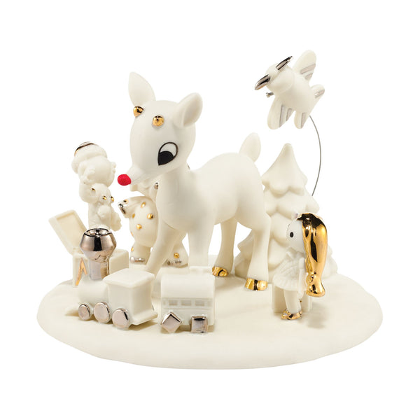 Rudolph & Misfit Bisque Figure