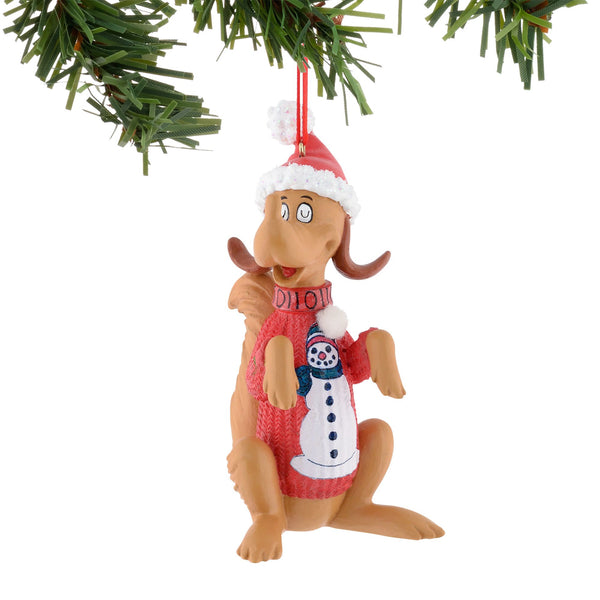 Max Snowman Sweater Ornament