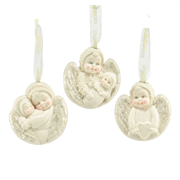 Angel Medallion Ornaments, 3a