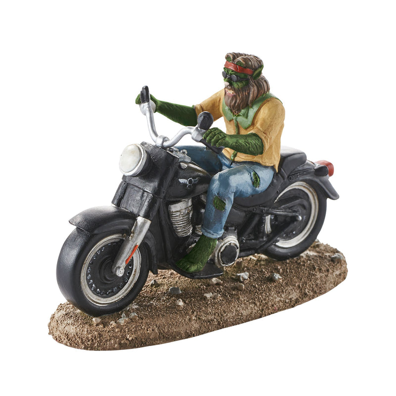 DEPT 56 Snow Village Halloween hotsell Harley-Davidson GHOST RIDERS CLUB 4044878