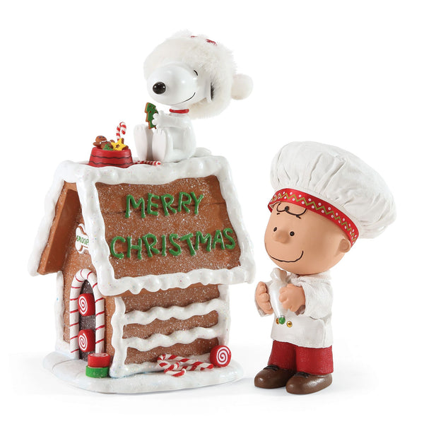 Snoopy's Gingerbread House
