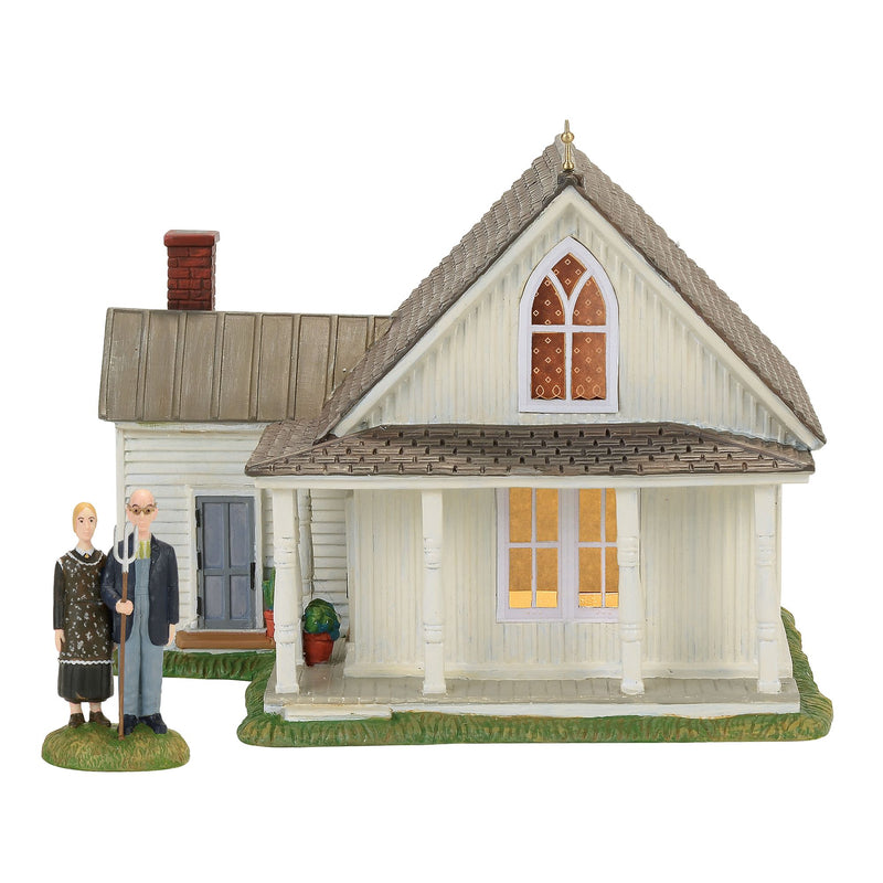 American Gothic, Set of 2 4056684 – Department 56 Retirements