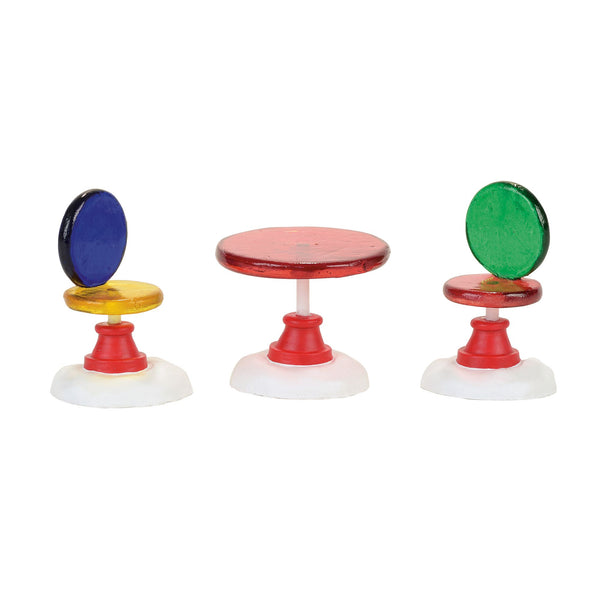 Candy Corner Table & Chairs
