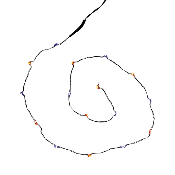 String Orange & Purple Lights